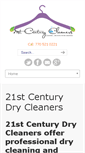 Mobile Screenshot of 21stcenturycleaners.com
